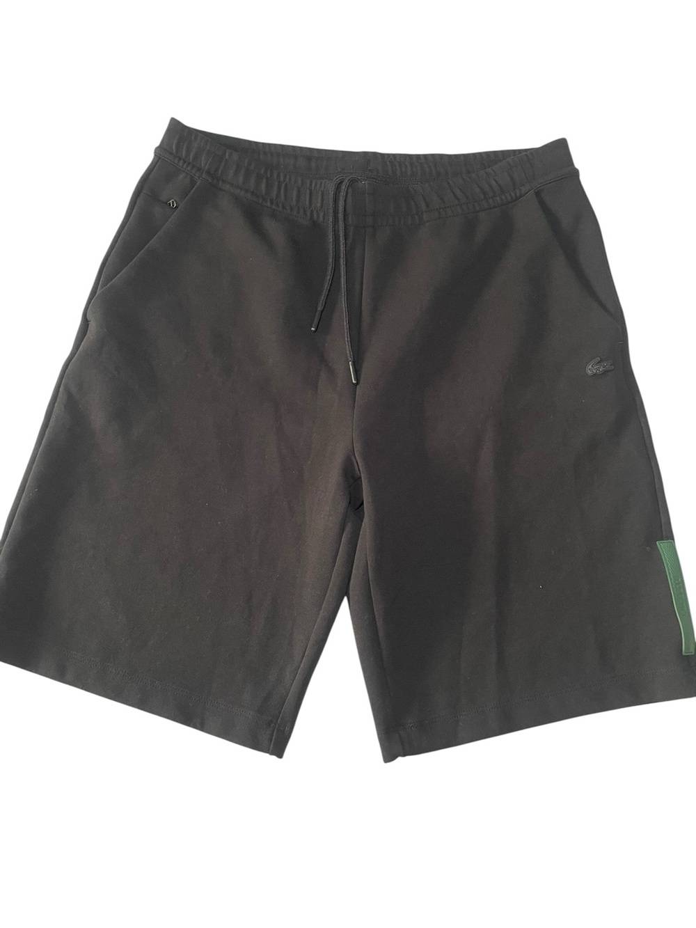 Lacoste Men’s Black Lounge/Sweat Shorts – Size Medium – Like New